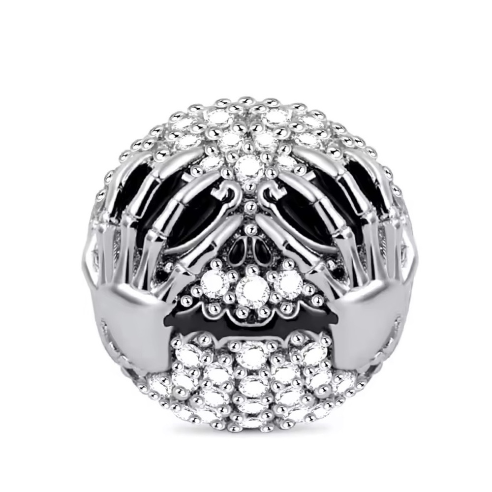 New Crystal Jack Skellington Charm